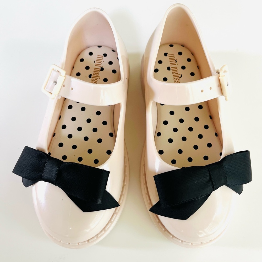 Mary jane flat mini Melissa / baige size 10